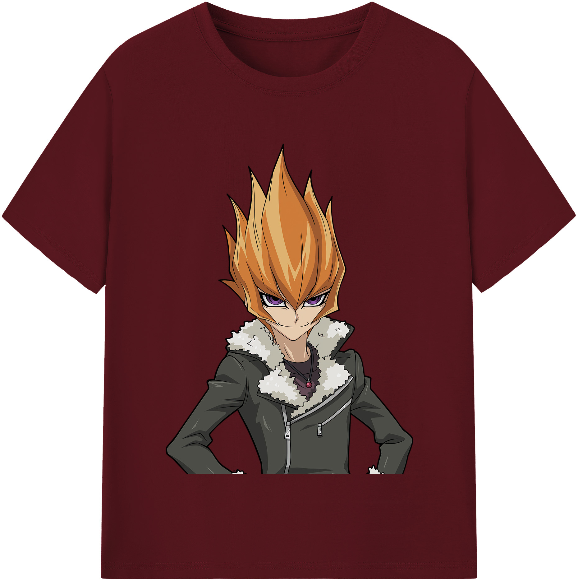 （画像用） 遊☆戯☆王 Yu-Gi-Oh! 綿100％半袖Tシャツ（フロントプリント）